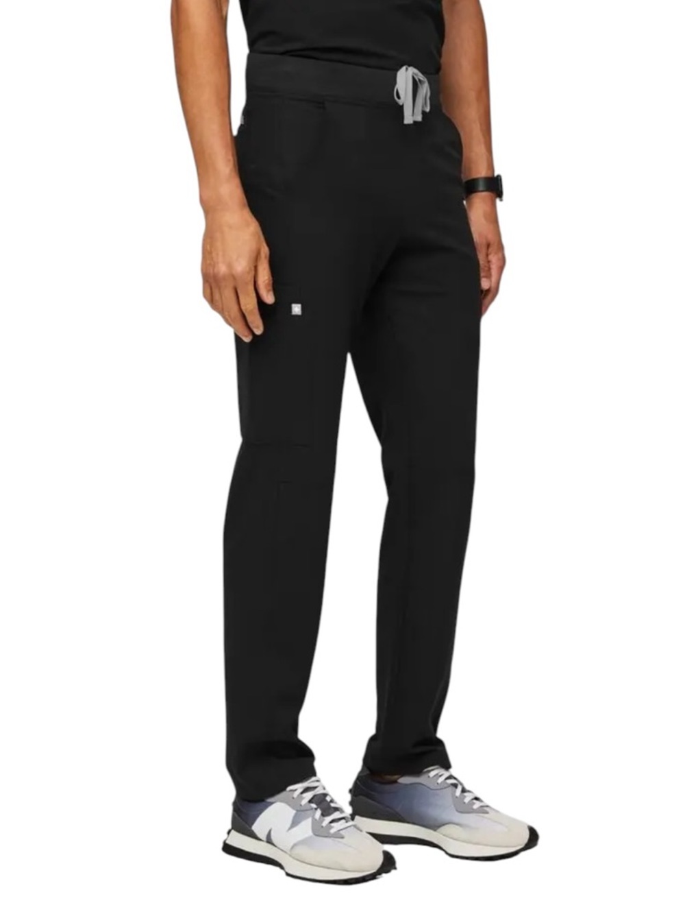 FIGS Axim Cargo Scrub Pants Men's Medium Black FIONx 7 Pocket M22SW2010